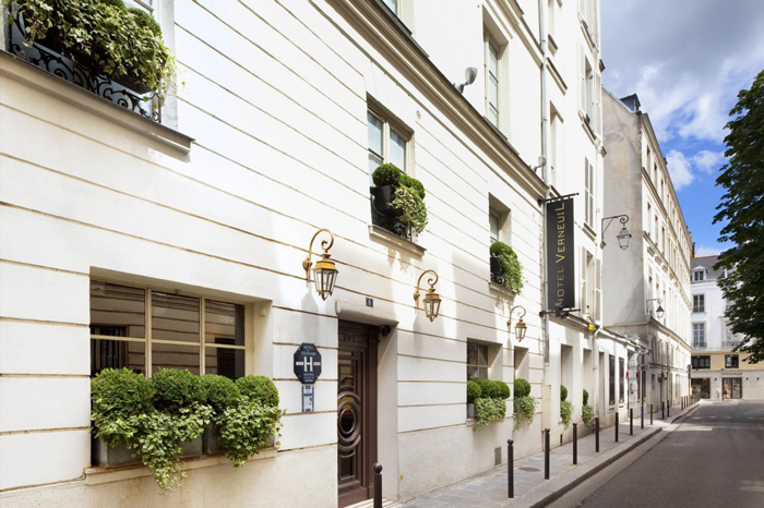 Прелестный Hotel Verneuil в Париже