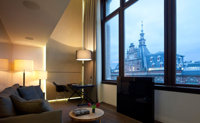 Отель в здании Амстердамской консерватории