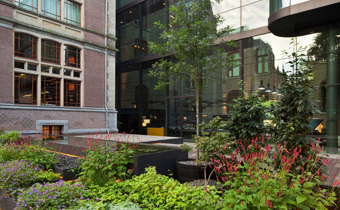 Отель в здании Амстердамской консерватории