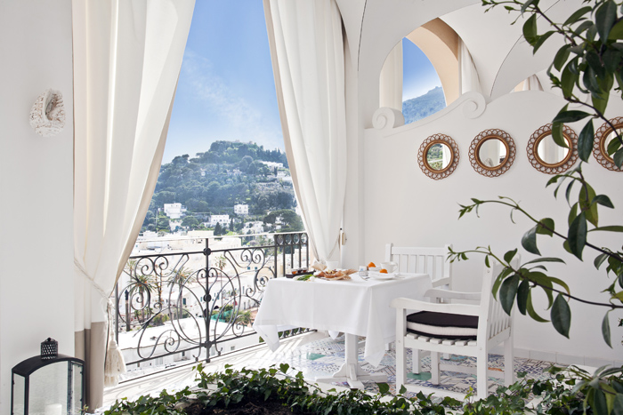 Замечательный дизайн в Capri Tiberio Palace (Италия)