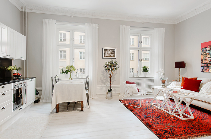 Малогабаритная квартира в Стокгольме (43 кв. м.)