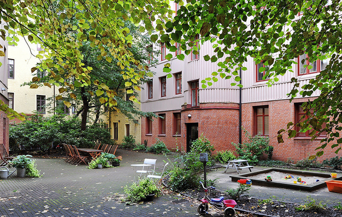 Двухуровневая квартира в Швеции (91 кв. м.)