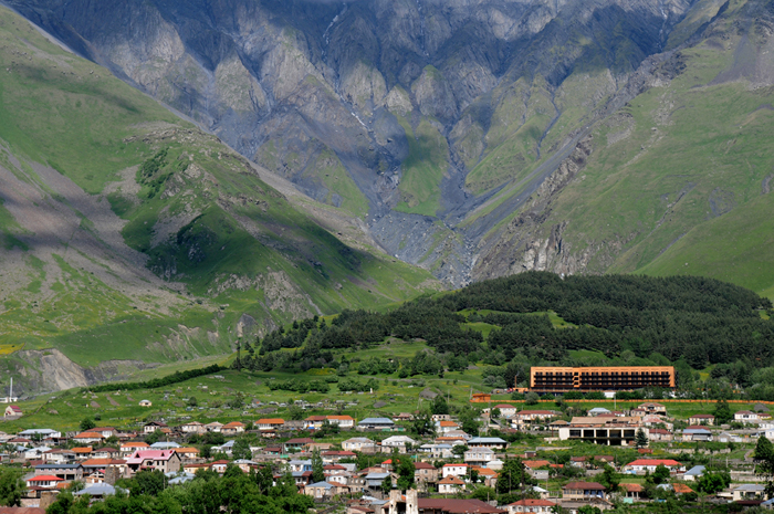 Дизайн-отель в горах Грузии