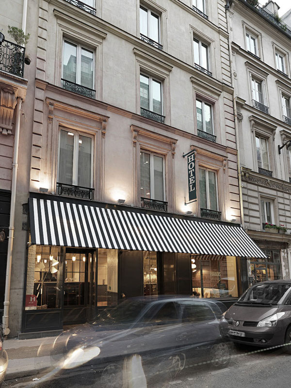 Hotel Paradis в Париже