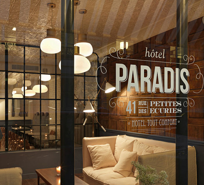Hotel Paradis в Париже