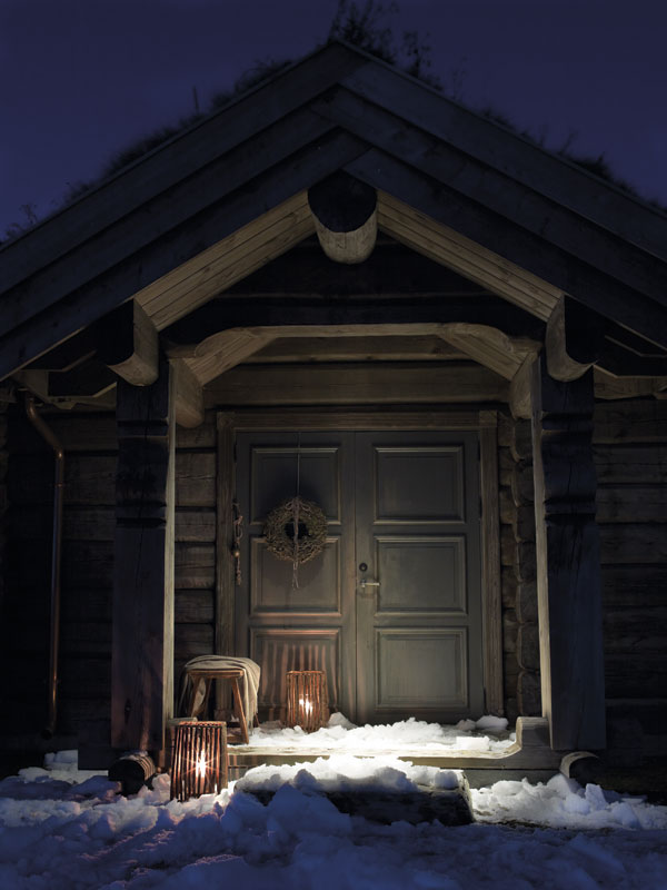 Древесный домик в Норвегии