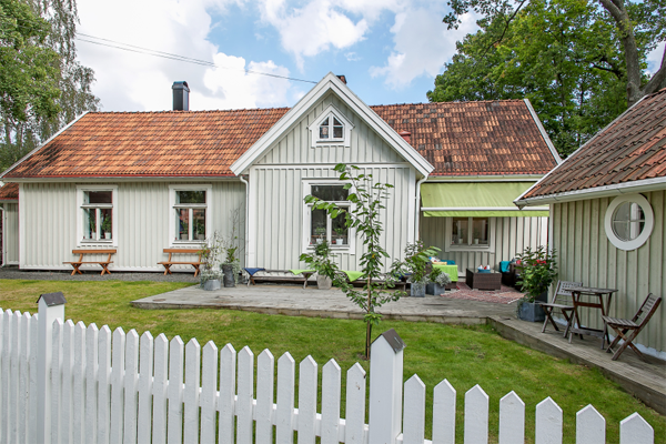 Красивый домашний дом в Стокгольме
