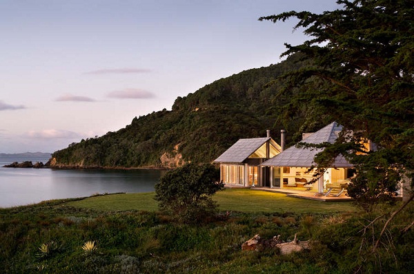 Дом у моря в Новейшей Зеландии