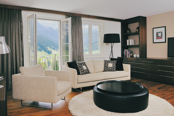 Дизайн-отель Cambrian в швейцарских Альпах