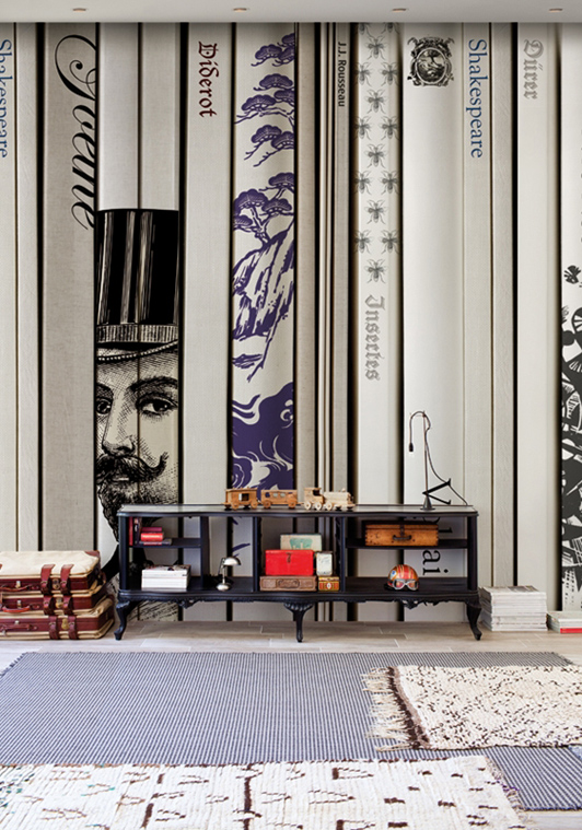 Новенькая коллекция креативных обоев от Wall & Deco