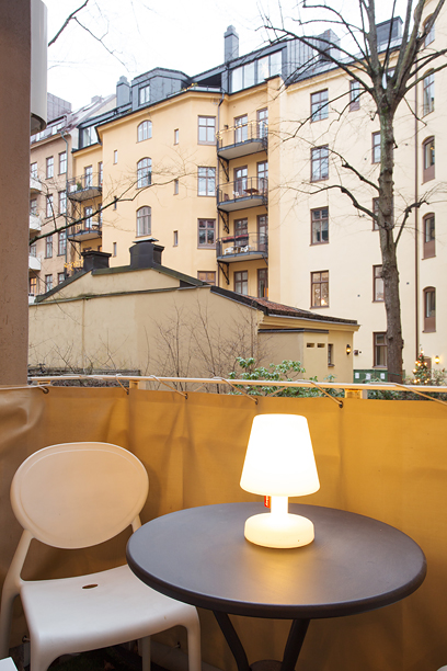 Приятный интерьер двухкомнатной квартиры в Швеции (58 кв. м)