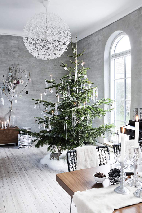 Прекрасный домик в Дании на Рождество