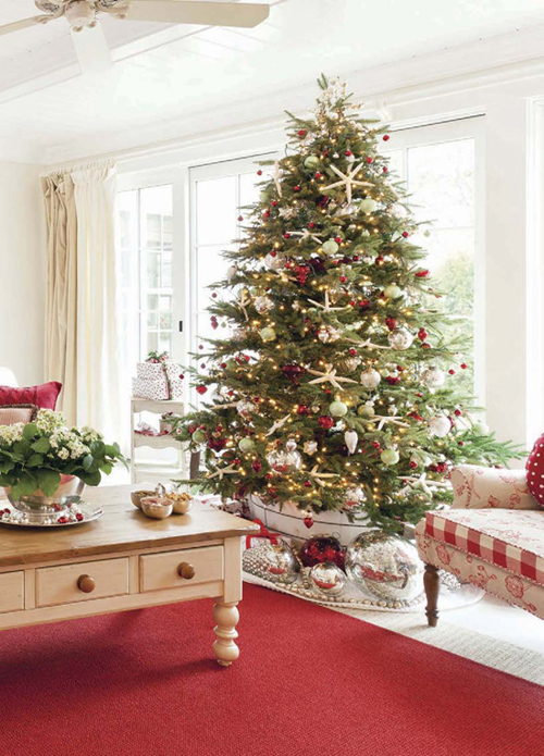 Рождественский шебби от журнальчика Romantic Homes