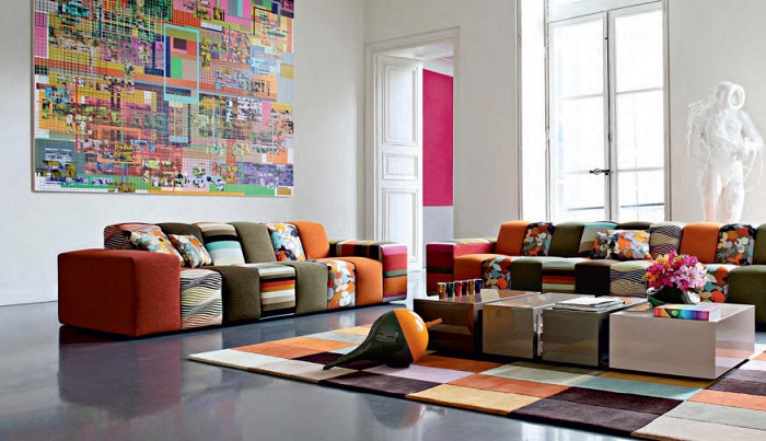Roche Bobois: мягенькая мебель как искусство