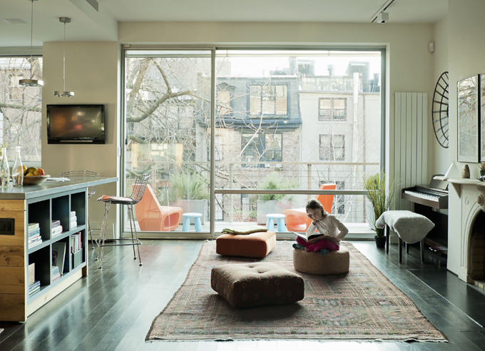 Современные апартаменты на Манхэттене